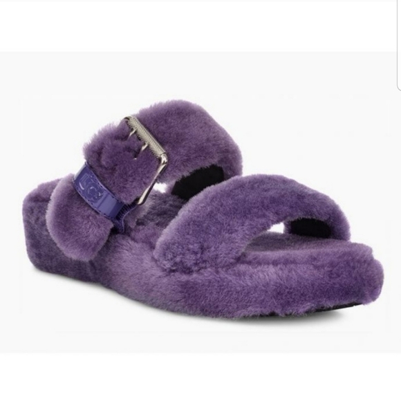 purple ugg slippers